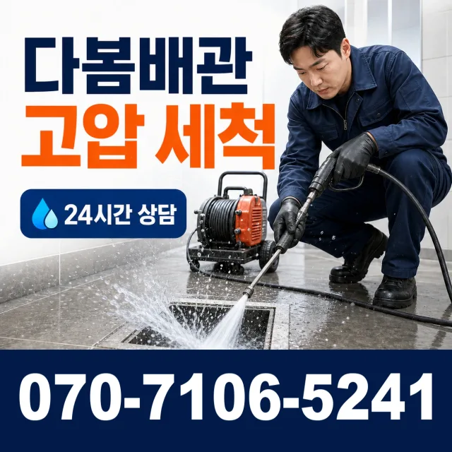 전남 용당동 배관막힘 상담 이미지 4